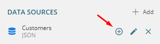 Data Source Tab - Add Data Set